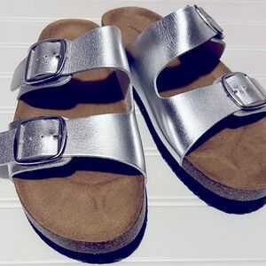 Universal Thread Silver Sandals